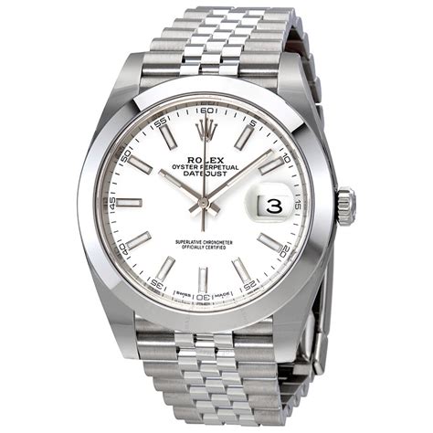 the alabaster rolex watch|rolex 41mm stainless steel.